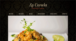 Desktop Screenshot of lacanelaperu.com